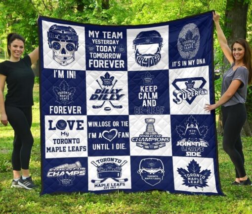 Toronto Maple Leafs  Blanket Quilt TN