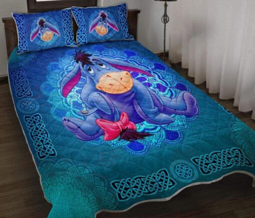 Eeyore Quilt Bedding Set Rze1