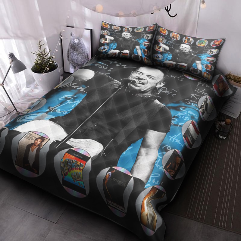 Bruce Springsteen Lover Bedding Set Rze1