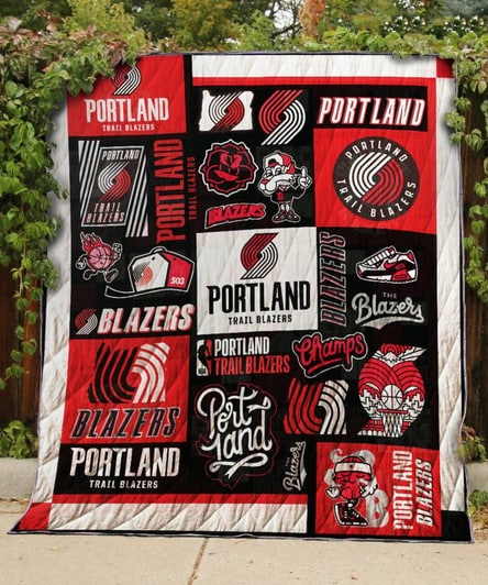Portland Trail Blazers Blanket Quilt Rze1