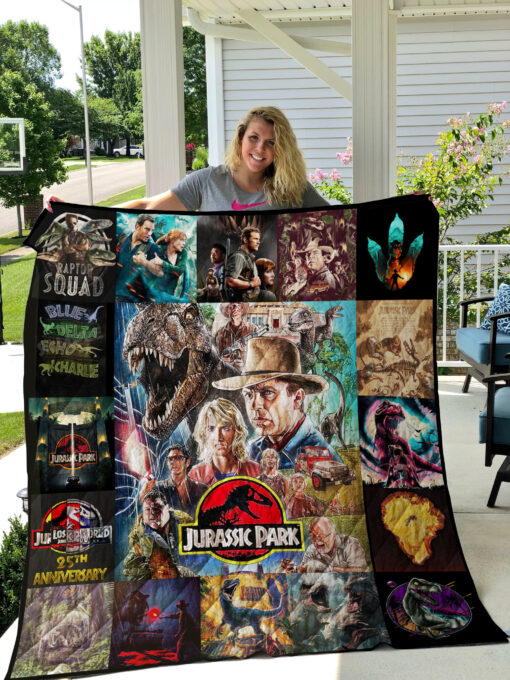 Jurassic Park Blanket Quilt TN