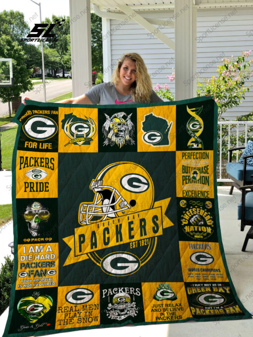 Green Bay Packers 0g Blanket Quilt B22
