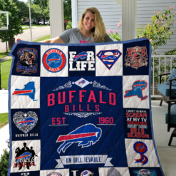 Buffalo Bills Blanket Quilt TN