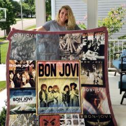 Bon Jovi 1 Blanket Quilt B20