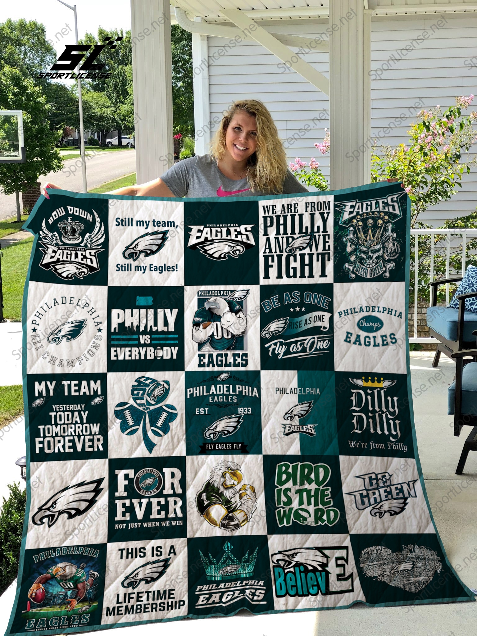 Philadelphia Eagles g1 Blanket Quilt Rze1
