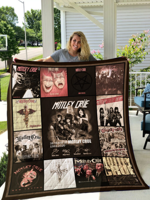Motley Crue Quilt Blanket B20