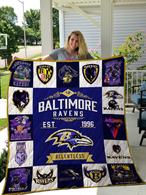 Baltimore Ravens Lover Blanket Quilt B19