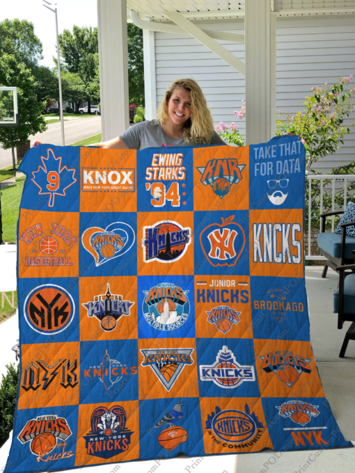 New York Knicks 1 Blanket Quilt TN