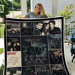 The Vampire Diaries Lover Blanket Quilt TN