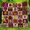 Brisbane Broncos Lover Blanket Quilt Rze2