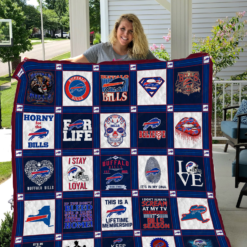 Buffalo Bills Lover Blanket Quilt TN