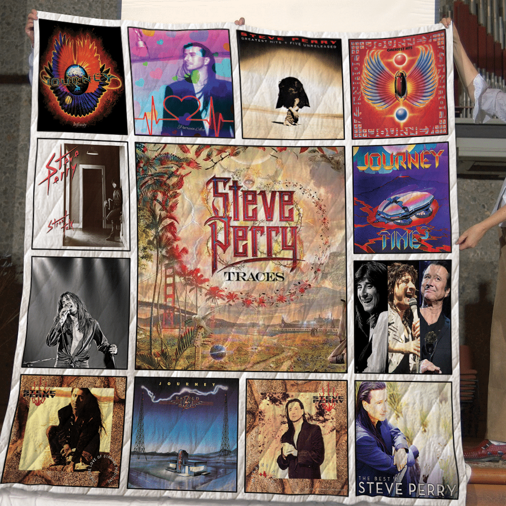 Steve Perry Journey Blanket Quilt Rze1