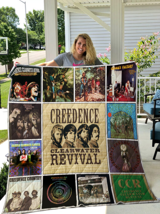 Creedence Clearwater Revival Blanket Quilt M08