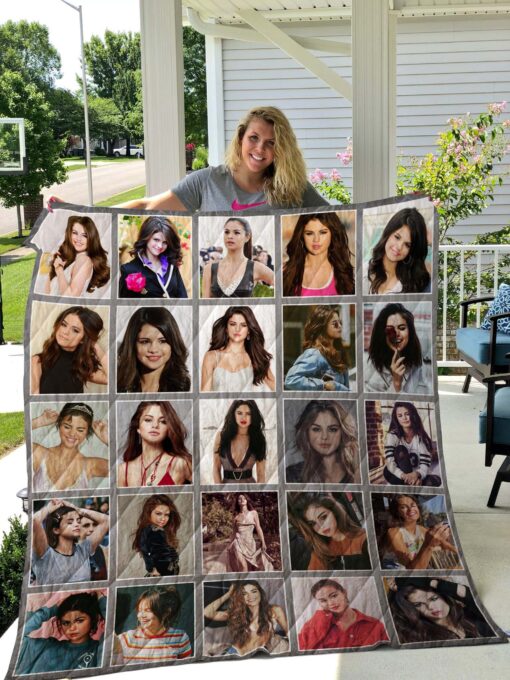 Selena Gomez Blanket Quilt B22