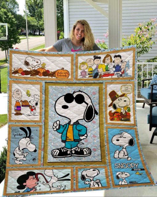 Snoopy Love 3 Blanket Quilt M08