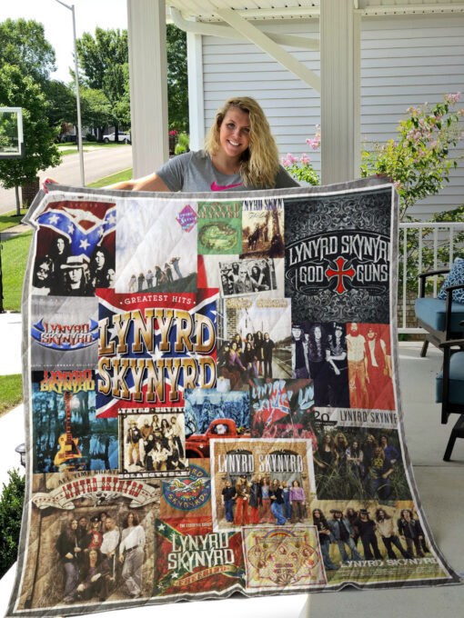 Lynyrd Skynyrd Quilt Blanket Quilt B23