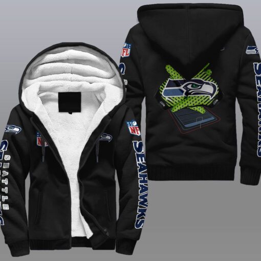 Seattle Seahawks Fleece Jacket Rze2