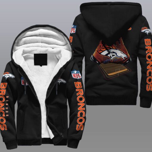 Denver Broncos Fleece Jacket Rze2