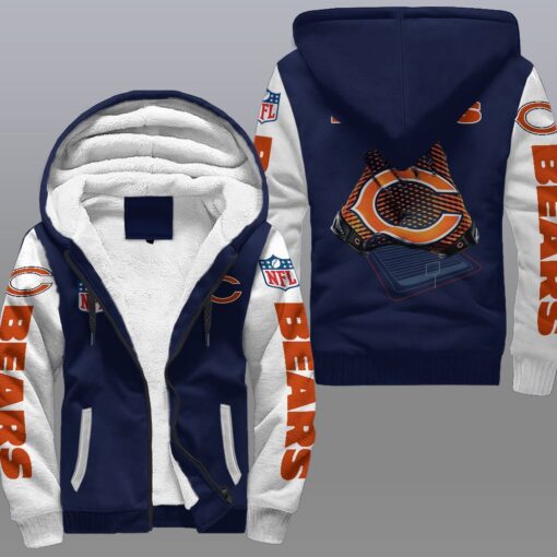 Chicago Bears Rze2icago Bears Fleece Jacket Rze2