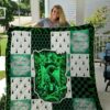 Slytherin Harry Potter 1 Quilt Blanket Quilt TG20