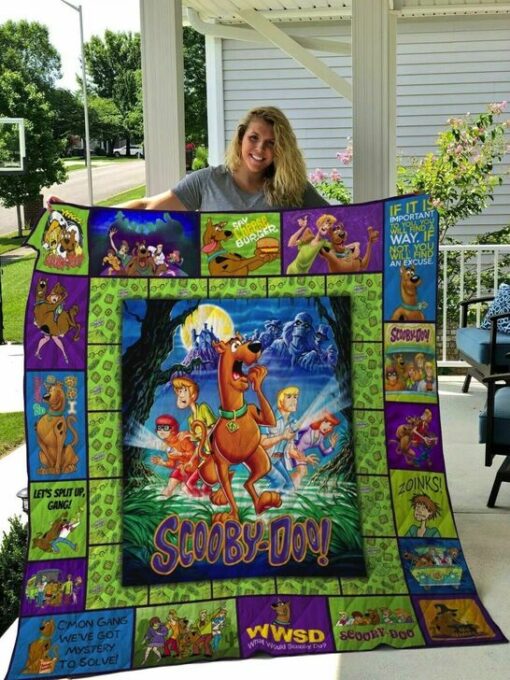 Scooby-Doo 2 Quilt Blanket Rze1
