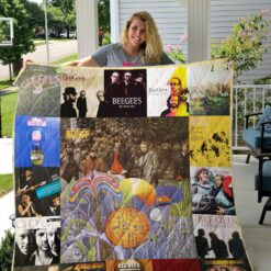 Bee Gees 2 Blanket Quilt Rze1