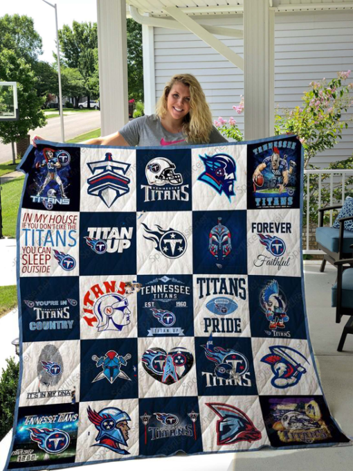 Tennessee titans Lover Blanket Quilt TN