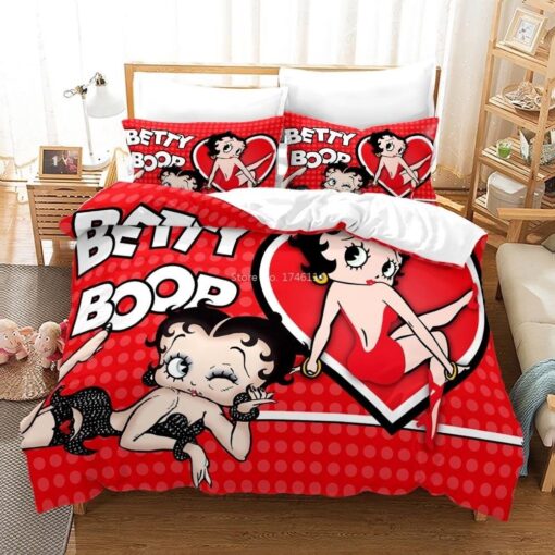 Betty Boop Bedding Set B19