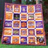 The Ultimate Clemson Tiger Blanket Quilt TG20
