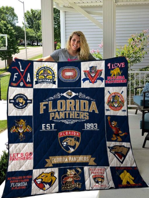 Florida Panthers Blanket Quilt Rze2