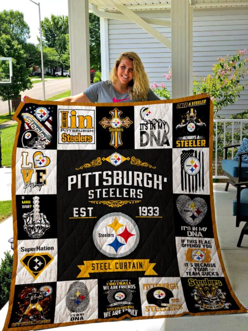 Pittsburgh Steelers Blanket Quilt B19
