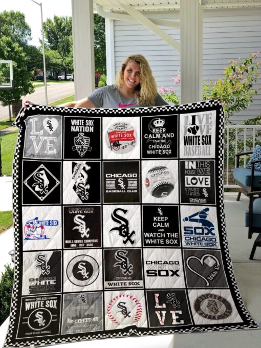 Chicago White Sox Blanket Quilt Rze1