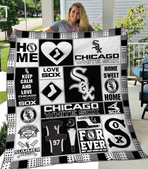 Chicago White Sox 1 Blanket Quilt Rze1