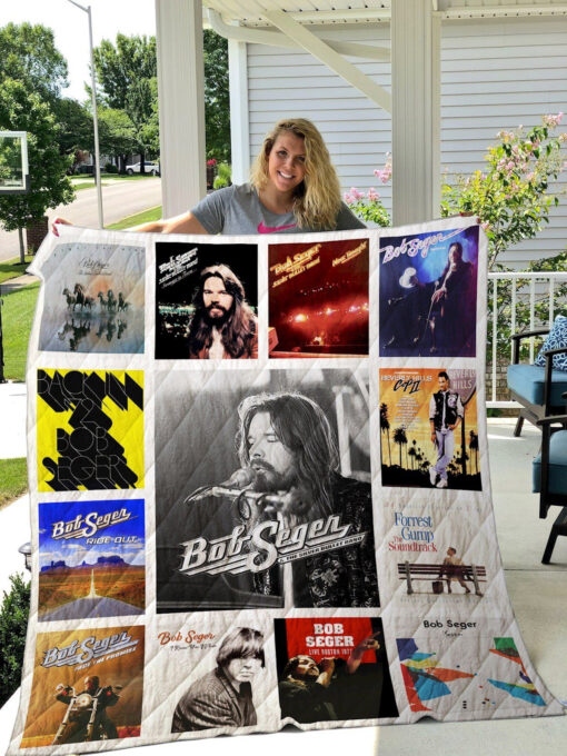 Bob Seger Blanket Quilt Rze2