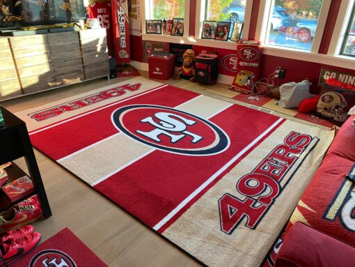 San Francisco 49ers Area Rug Living Room And Bed Room Rug Rze2
