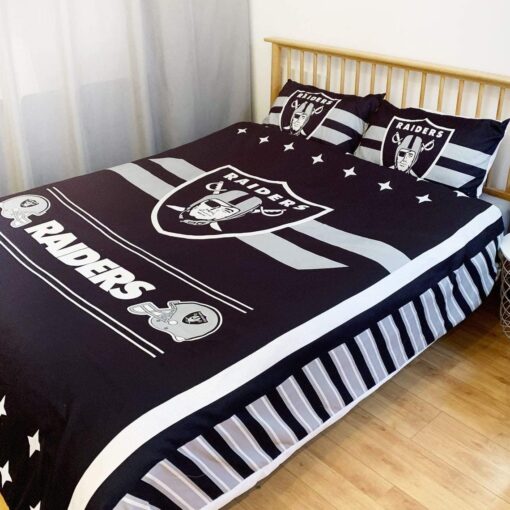 Las Vegas Raiders Bedding Set Rze2 - Image 3