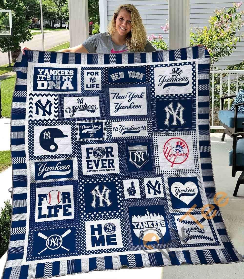 New york yankees n001 Blanket Quilt Rze