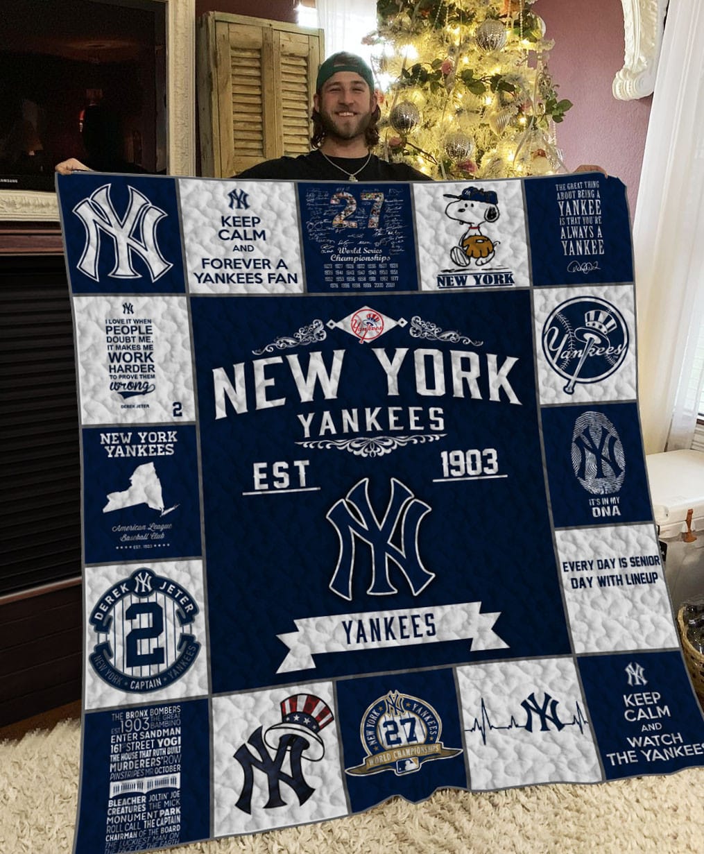 New york yankees Blanket Quilt Rze