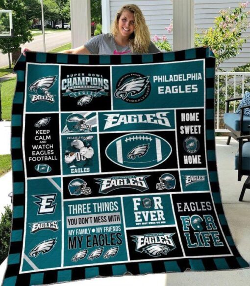 Philadelphia Eagles Blanket Quilt Rze