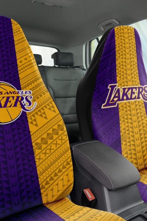 Los Angeles Lakers Seat Covers Rze2 - Image 7