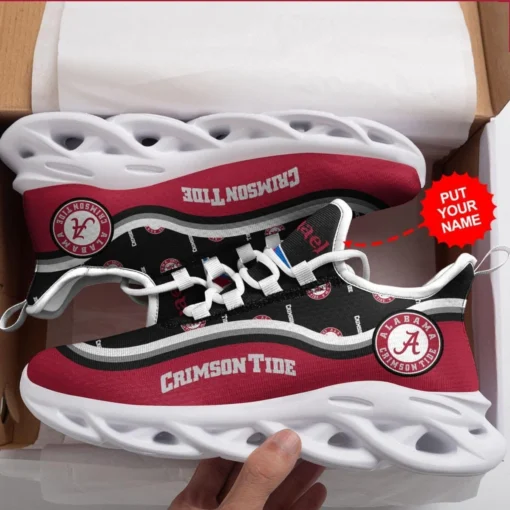 Alabama Crimson Tide Custom Max Soul Shoes Rze2