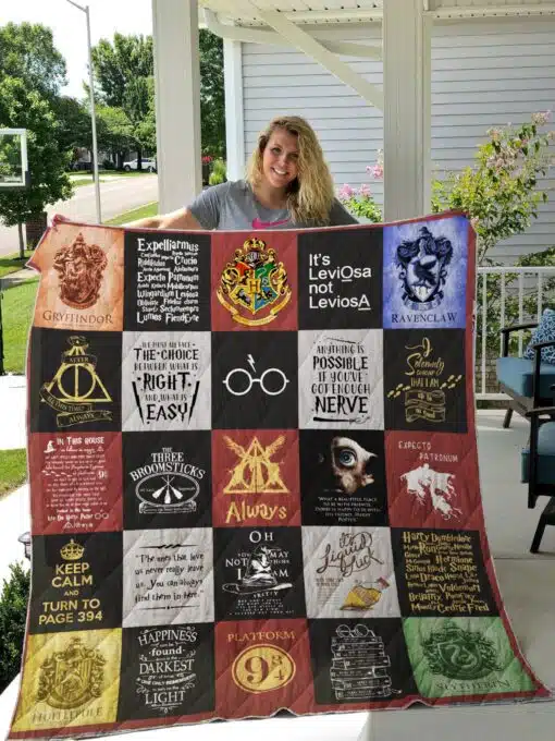 Harry Potter Quilt Blanket Quilt Rze