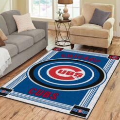 Alternative view of Chicago Cubs MLB Area Rug Living Room And Bed Room Rug Rze1