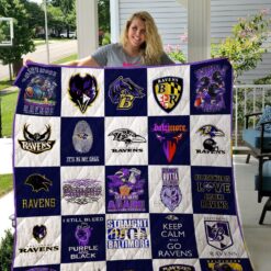 Baltimore Ravens Blanket Quilt M08
