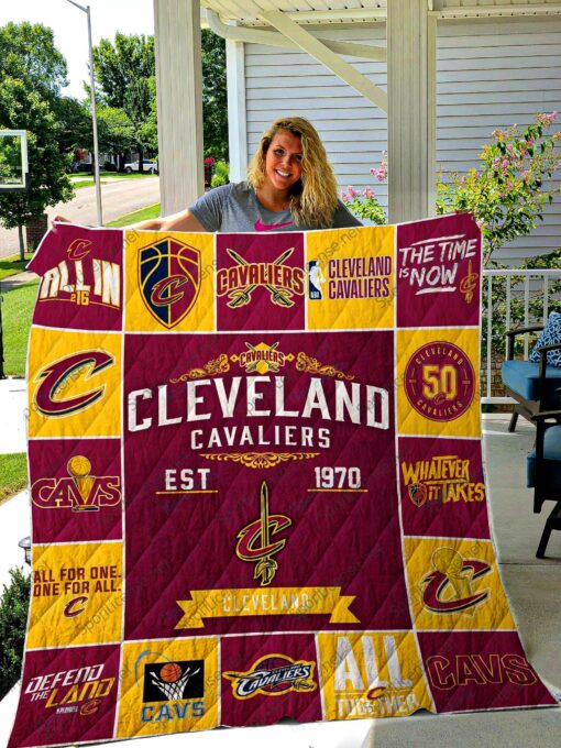 Cleveland Cavaliers Blanket Quilt Rze2