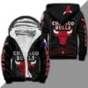 Chicago Bulls Fleece Jacket Rze2