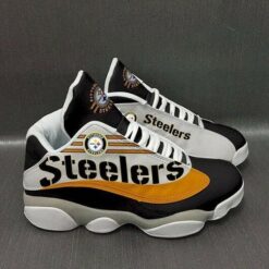 Pittsburgh Steelers 1 Jordan 13 Shoes B23