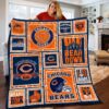 Chicago Bears 4 Blanket Quilt TH21