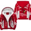 Arizona Cardinals Fleece Jacket Rze1