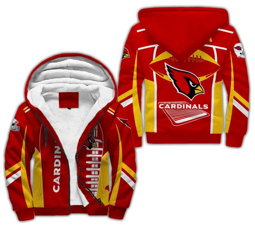 Arizona Cardinals 2 Fleece Jacket Rze1